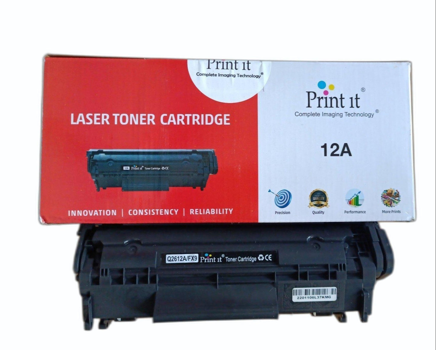 PRINT IT12A - Black Toner Laser printer cartridges