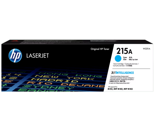 HP 215A Cyan Original LaserJet Toner Cartridge