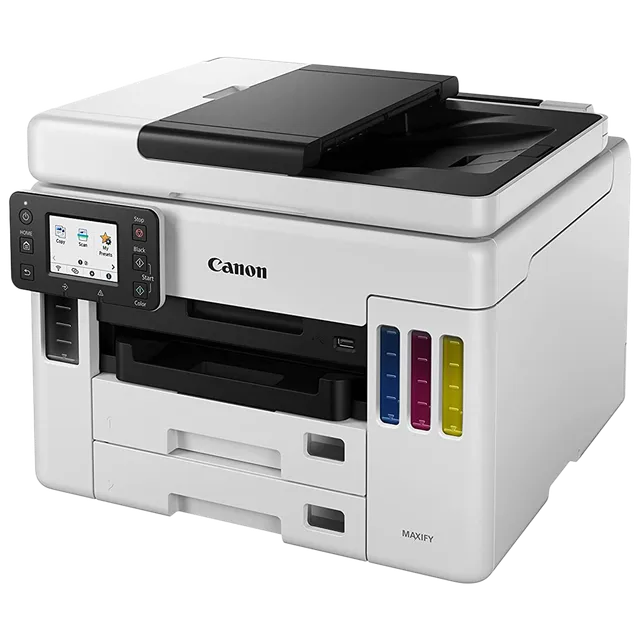 Canon Maxify GX7070 Wireless Color All-in-One Ink Tank Printer (Contact Image Sensor, 4471C012AA, Black)