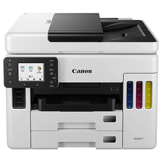 Canon Maxify GX7070 Wireless Color All-in-One Ink Tank Printer (Contact Image Sensor, 4471C012AA, Black)
