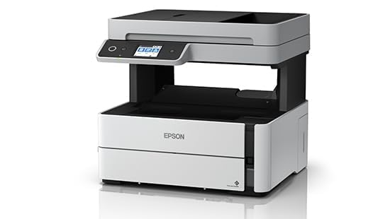 Epson Ecotank Monochrome M3170 All-in-One Duplex Wi-Fi Inktank Printer, White (ADDITIONAL 3 YEARS WARRANTY)