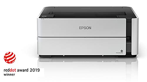 Epson M1140 Monochrome InkTank Printer with Auto Duplex, Black, Medium (ADDITIONAL 3 YEARS WARRANTY)