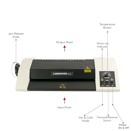 Excelam XL-12 Best Quality Lamination Machine | Laminating Up Till 12" Size & 400 Micron