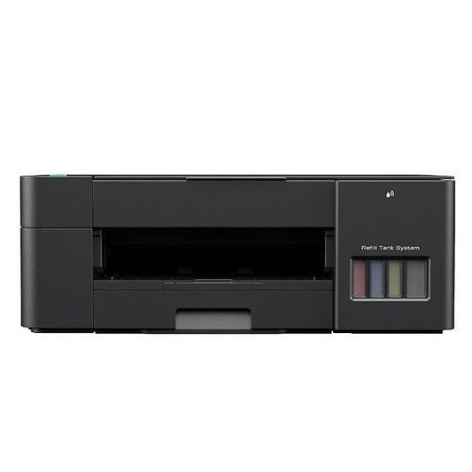 Brother DCP-T220 All-in-One Color Ink Tank Printer, USB, Low Cost Printer for Home Use, 28ppm Mono and 11ppm Color, Black