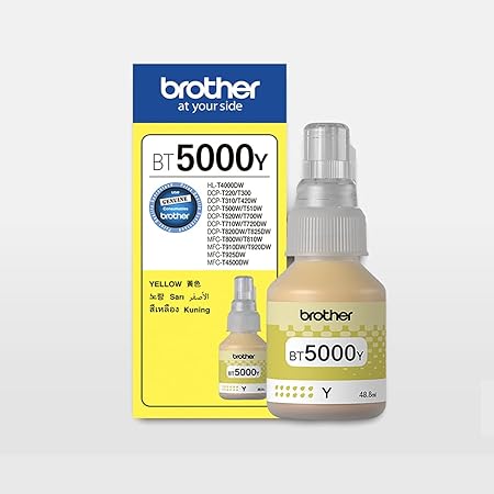 Brother BT5000Y Ink Bottle (Yellow)