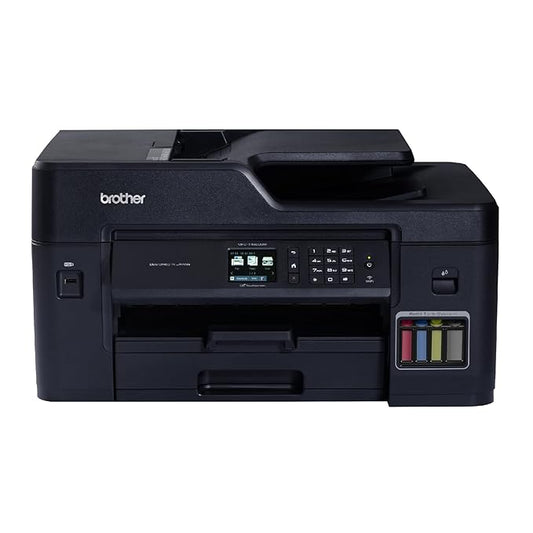 Brother MFC-T4500DW All-in-One Colour Inktank Refill System Printer with Wi-Fi and Auto Duplex Printing,Black