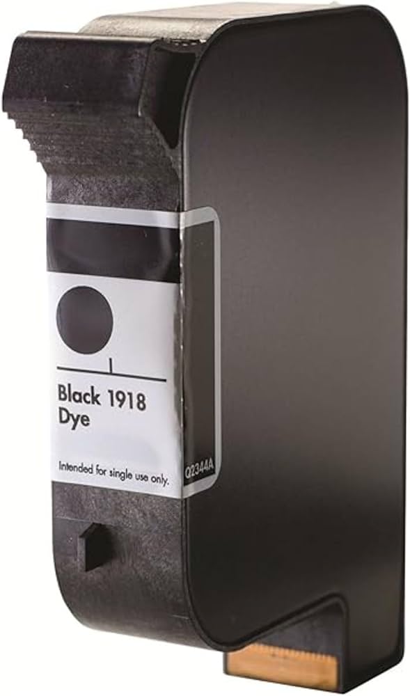 HP 1918 Dye-Based Black Print Cartridge