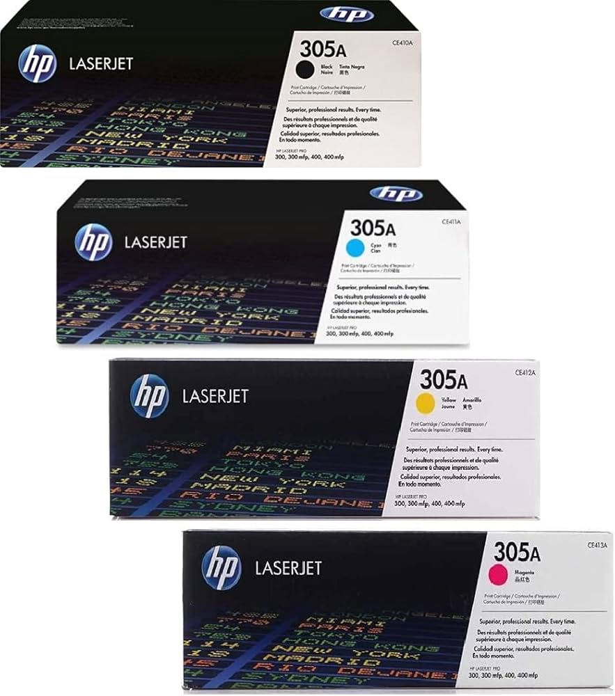 HP 305A Black LaserJet Cartridge