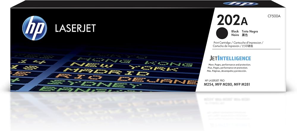 HP 202A Black Original LaserJet Toner Cartridge