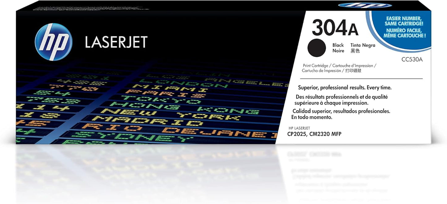 HP 304A Black LaserJet Print Cartridge