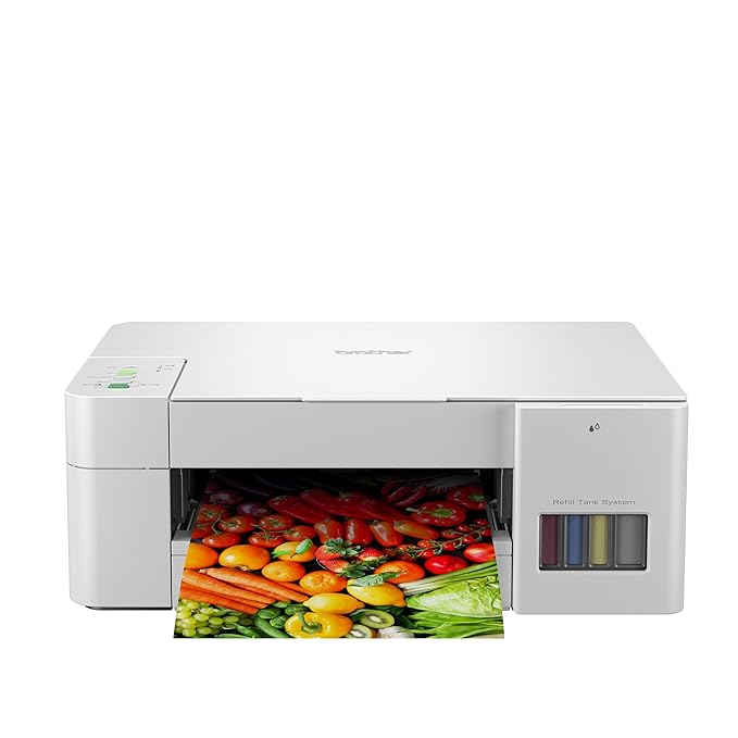 Brother DCP-T426W Multifunction (Print Scan Copy) Ink Tank Color Printer Best for Home, 150 Sheet Paper Tray, WiFi, Print Up to 7.5 K Pages in Black and 5 K in Color Each for (CMY)