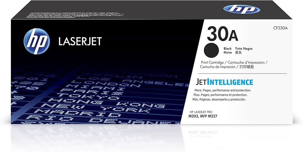 HP 30A Black Original LaserJet Toner Cartridge