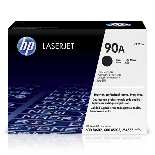 HP 90A Black Original LaserJet Toner Cartridge