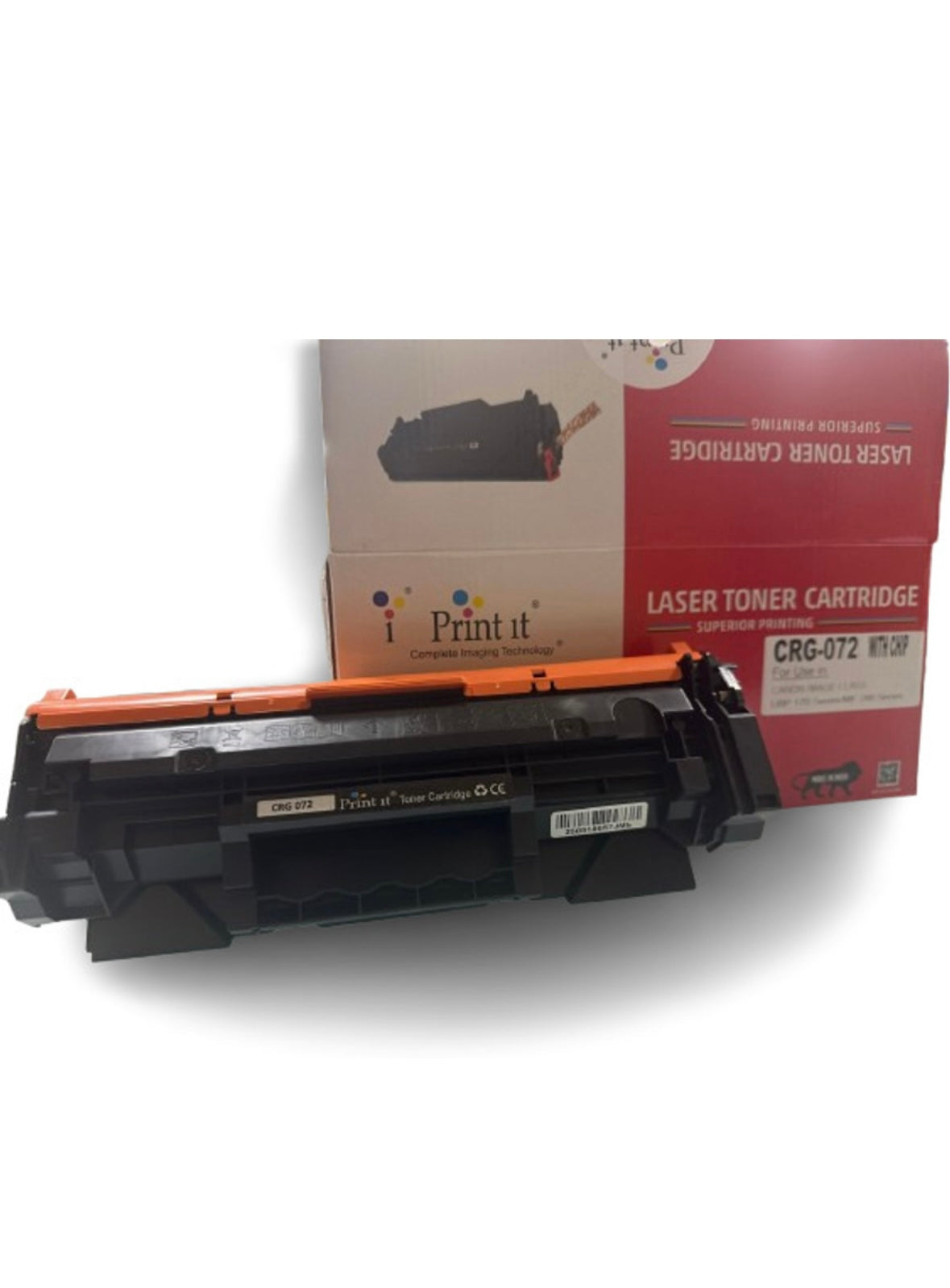 Print IT 072 Toner Cartridge (with CHIP) for imageCLASS MF284dw and all MF 280 Series, LBP172dw Black Ink Toner