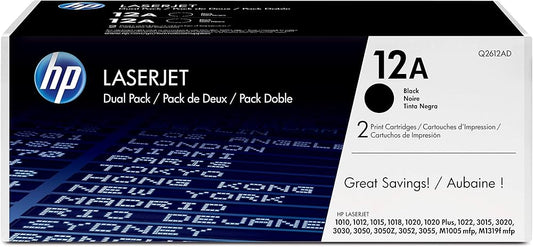 HP 12A Black Original LaserJet Toner Cartridge