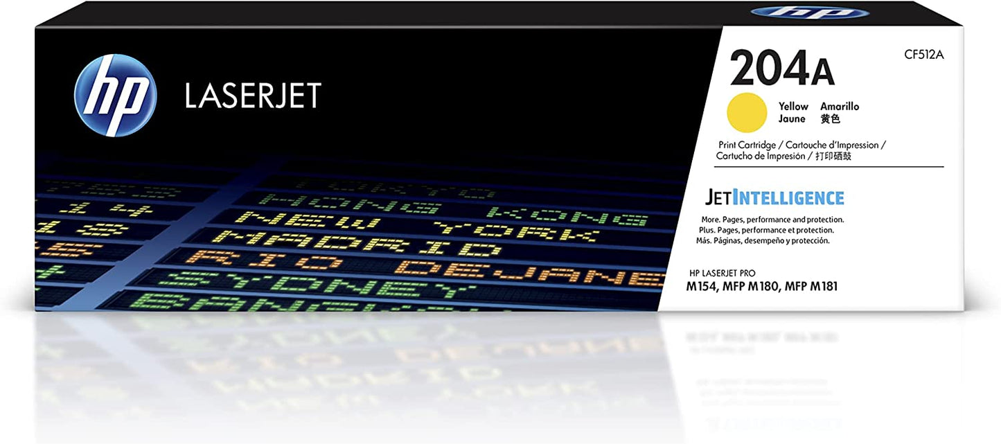 HP 204A Yellow Toner Cartridge