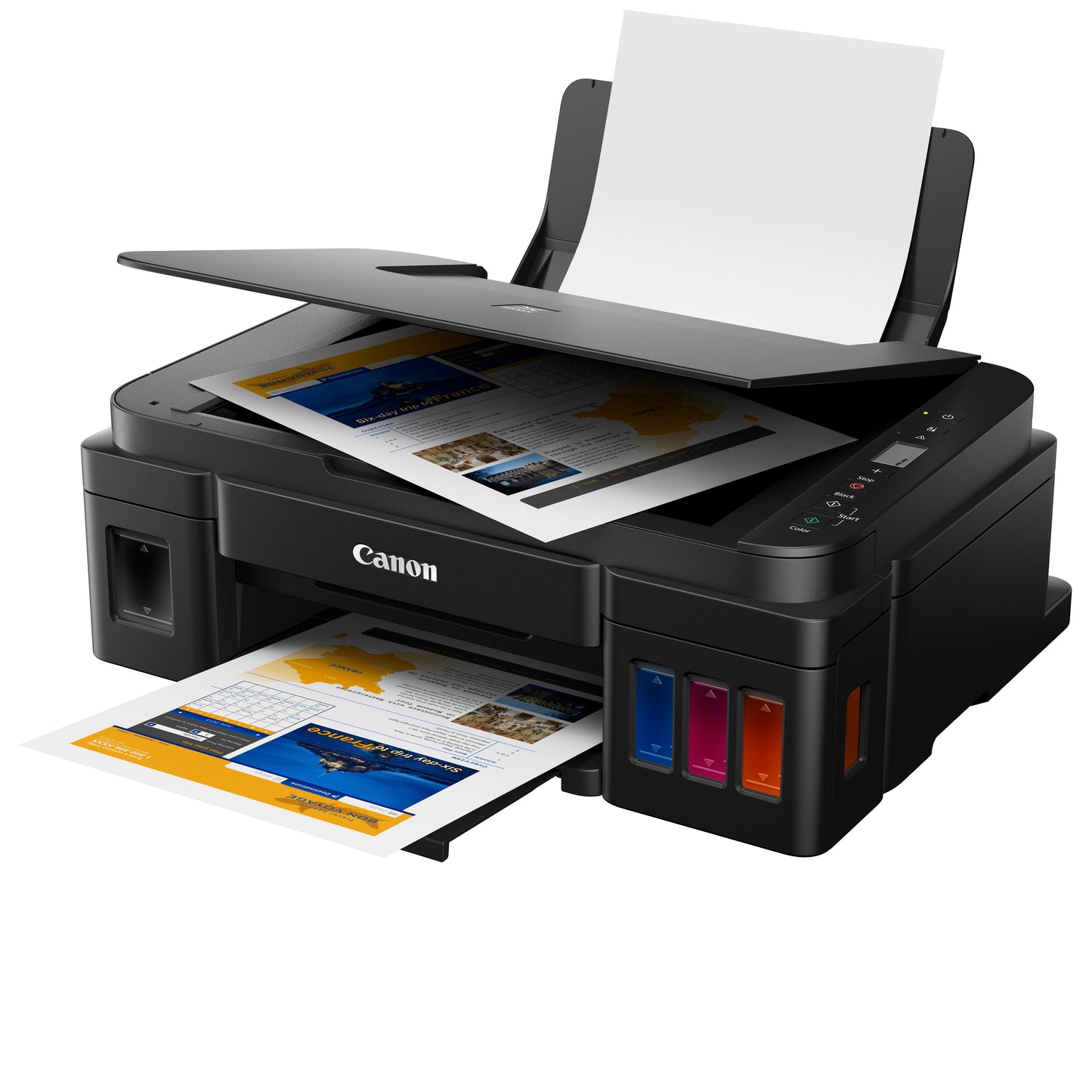 Canon PIXMA MegaTank G2010 All-in-One Ink Tank Colour Printer (Black)