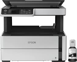 Epson M2170 Monochrome All-in-One WiFi,Networking, Auto Duplex InkTank Printer, Black Medium (ADDITIONAL 3 YEARS WARRANTY)