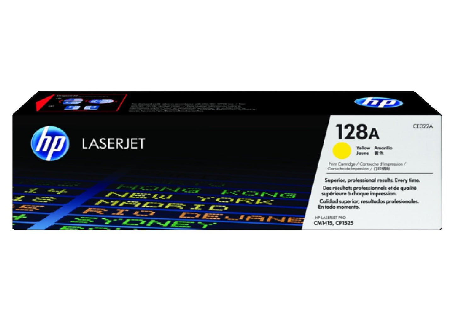 HP 128A Yellow LaserJet Print Cartridge