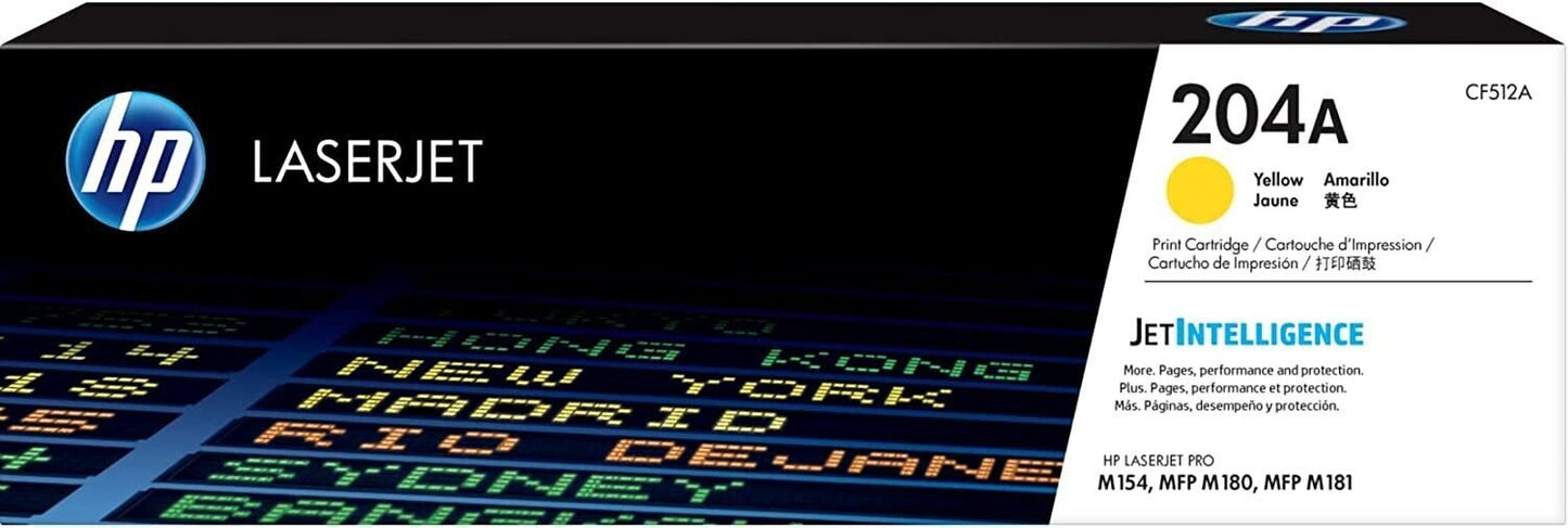 HP 204A Yellow Original LaserJet Toner Cartridge