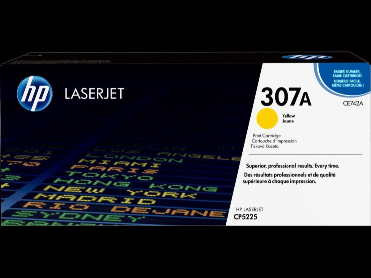 HP 307A Yellow Original LaserJet Toner Cartridge