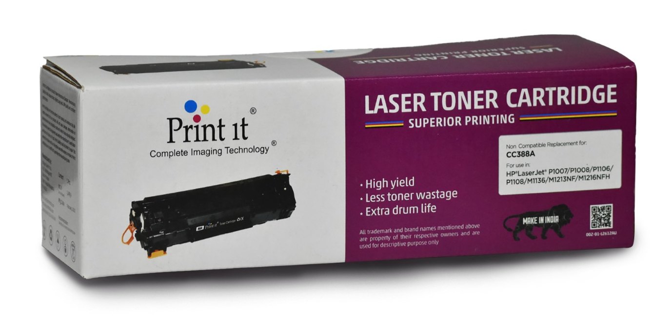 PRINT IT 925- Black Toner Laser printer cartridge