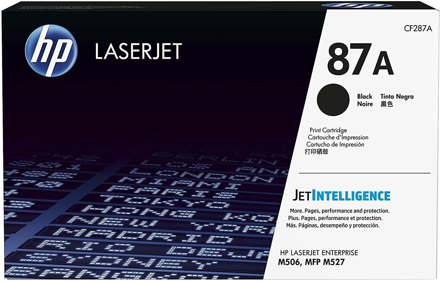 HP 87A Black LaserJet Toner Cartridge