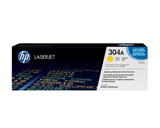 HP 304A Yellow LaserJet Print Cartridge