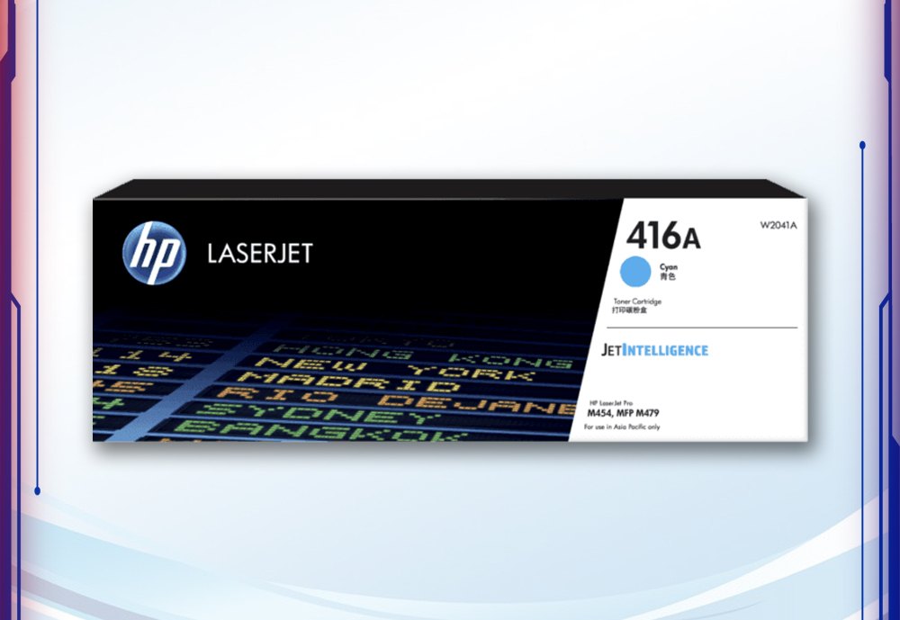 HP 416A Cyan Original LaserJet Toner Cartridge