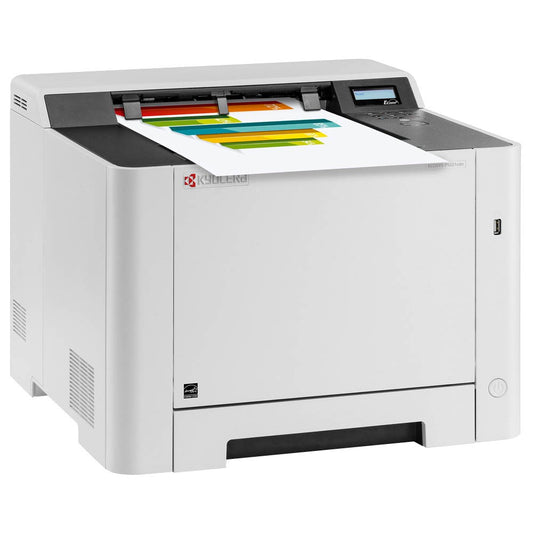 Kyocera ECOSYS P5021CDN A4/A5 Colour & Mono Laser Printer (Print, Copy, Scan, Fax)