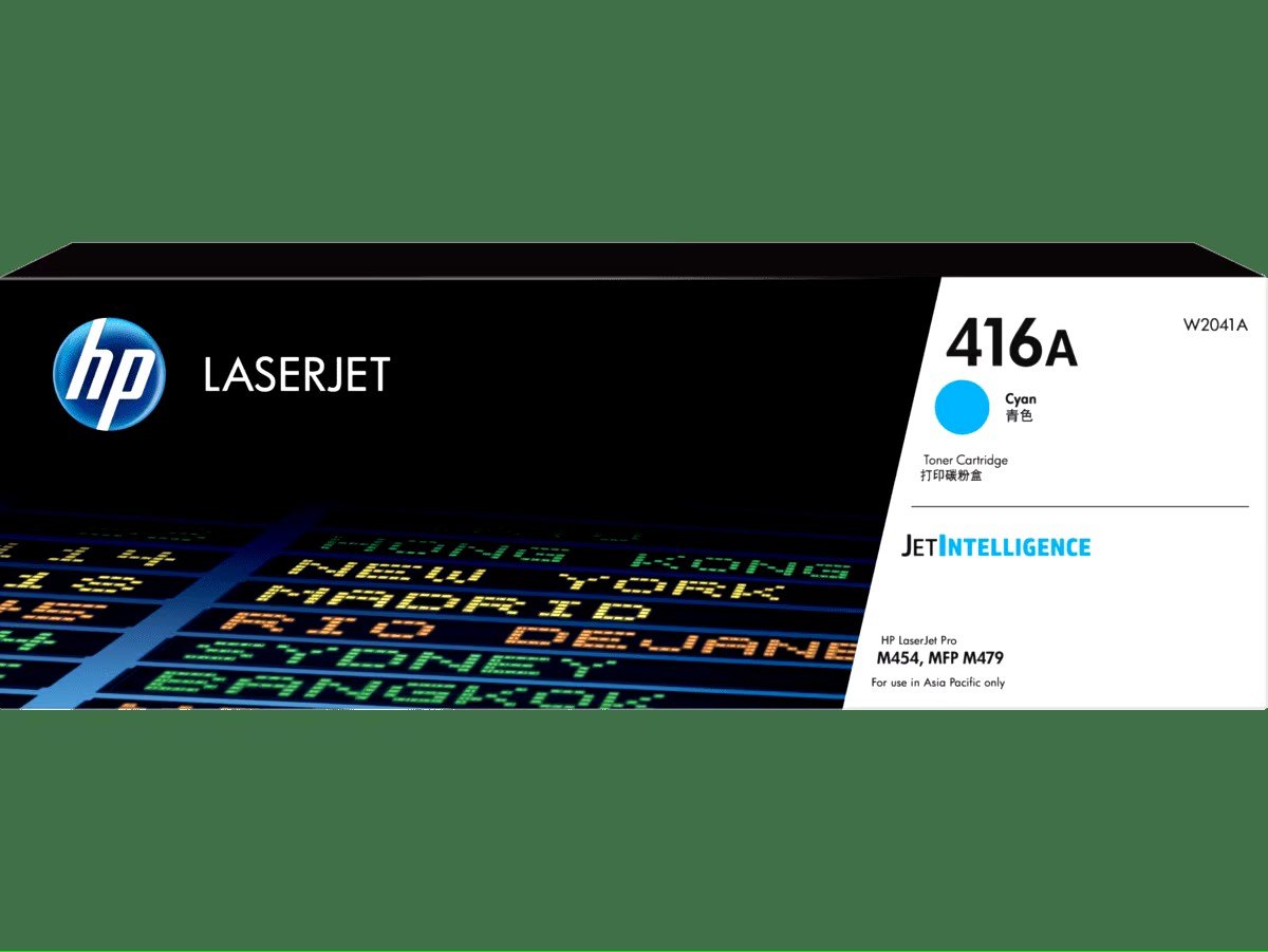 HP W2041A Cyan Original LaserJet Toner Cartridge