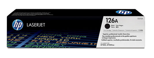 HP 126A Black Original LaserJet Toner Cartridge