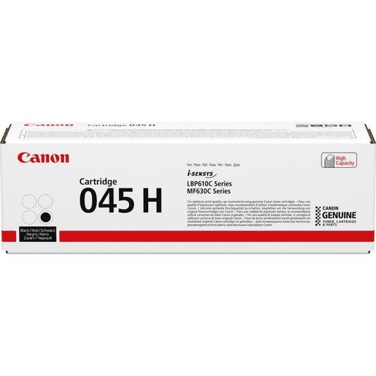 Canon 045H Black High Yield Original Toner Cartridge (1246C003AA)