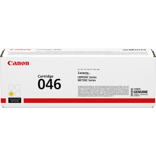 Canon 046 Yellow Original Toner Cartridge (1247C003AA)