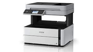 Epson Monochrome M3140 All-in-One Duplex InkTank Printer Print,Copy,Scan FAX,ADF, Black, Medium (ADDITIONAL 3 YEARS WARRANTY)