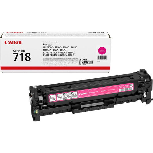 Canon 318 Magenta Original Toner Cartridge (2660B003AA)