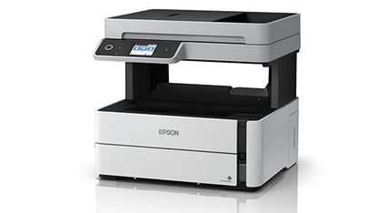 Epson Ecotank Monochrome M3170 All-in-One Duplex Wi-Fi Inktank Printer, White (ADDITIONAL 3 YEARS WARRANTY)