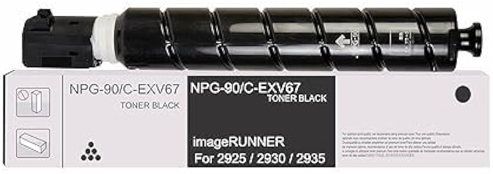 Canon NPG-90 Black Toner Cartridge for iR2925, iR2930, iR2935 & iR2945