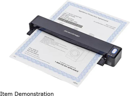 Fujitsu ScanSnap iX100 side view