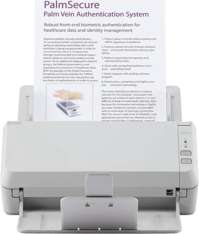 Fujitsu ScanPartner SP-1125 side view