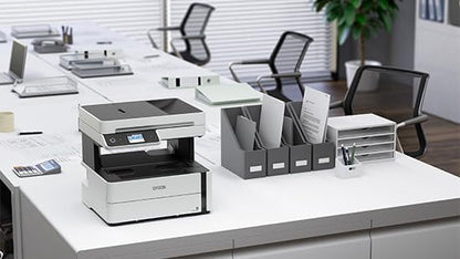 Epson Ecotank Monochrome M3170 All-in-One Duplex Wi-Fi Inktank Printer, White (ADDITIONAL 3 YEARS WARRANTY)