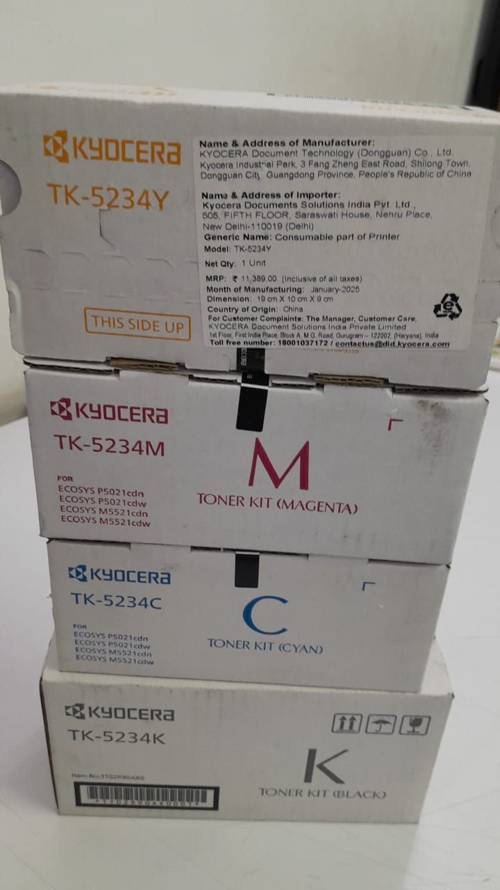 Kyocera TK-5234 Colour Toner Cartridge Kit