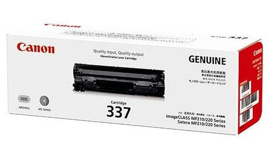 Canon CRG 337 Laser Toner Cartridge, Black, Standard
