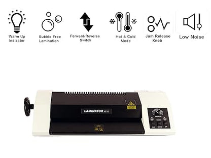 Excelam XL-12 Best Quality Lamination Machine | Laminating Up Till 12" Size & 400 Micron