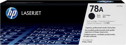 HP 78A Dual Pack Black Original LaserJet Toner Cartridge, CE278AF