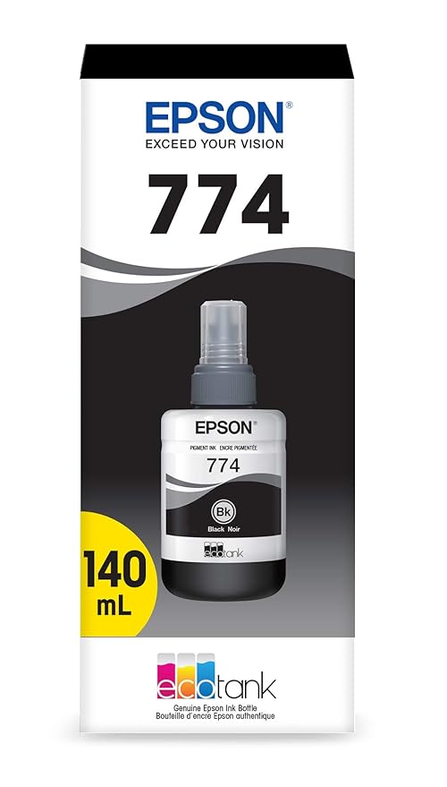 Epson 774 EcoTank Pigment Black Ink Bottle