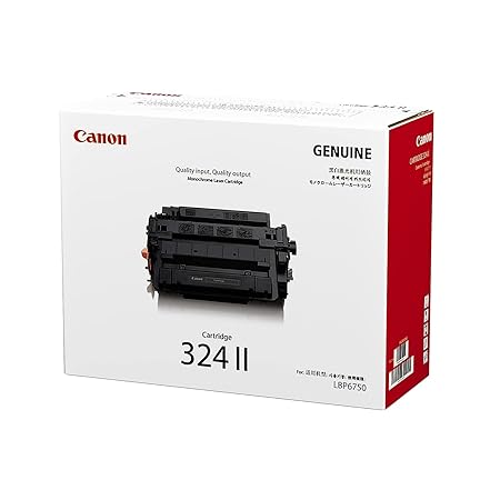 Canon Genuine Toner, Cartridge 324 II Black, High Capacity, 1 Pack imageCLASS MF515dw, LBP6780dn Laser Printers