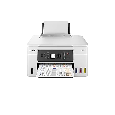 Canon MAXIFY MegaTank GX3070 All in One WiFi Inktank Printer (Upto 6000 Mono Prints and 14000 Colour Prints) for Office