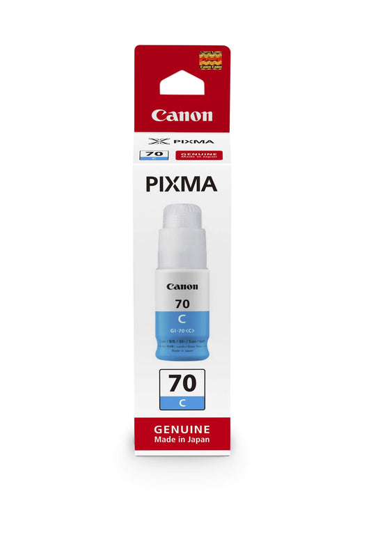 Canon Pixma GI-70 C Cyan Ink Bottle