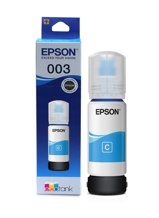 Epson 003 65ml Ink Bottle (Cyan)